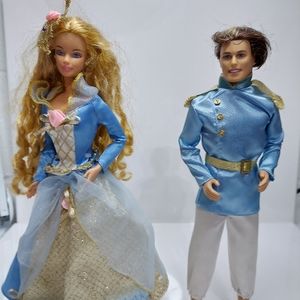 BUY 3 SAVE 25% 1997 Sleeping Beauty Barbie & 2006 Happily Ever After Prince Ken